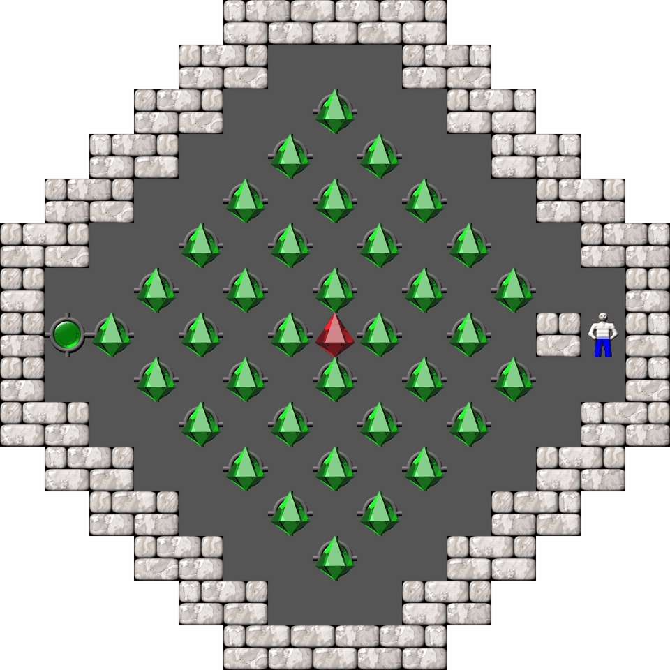 Сокобан Thinking Rabbit Arranged уровень 506